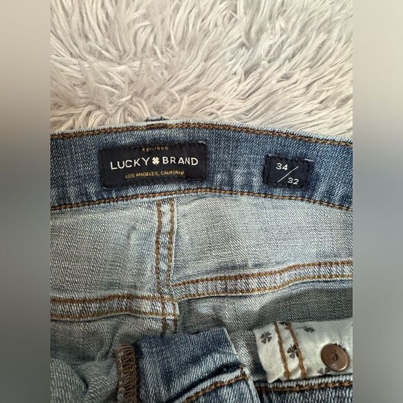 Lucky Brand Men’s 221 Slim Fit Blue Jeans - Picture 5 of 6